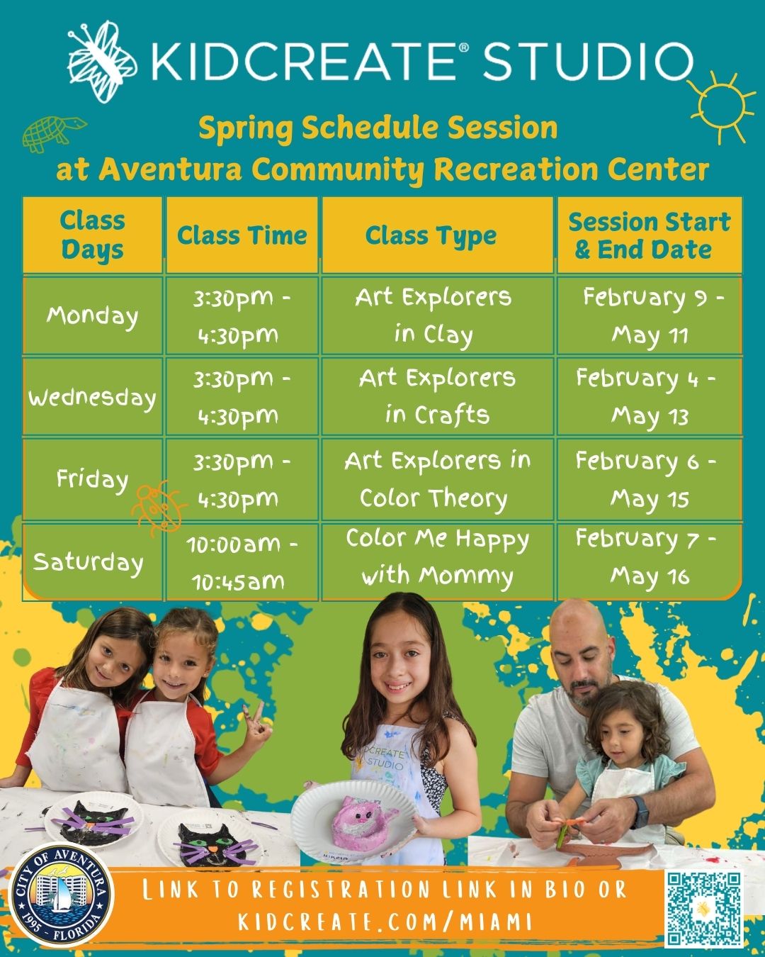 City of Aventura Class Schedule